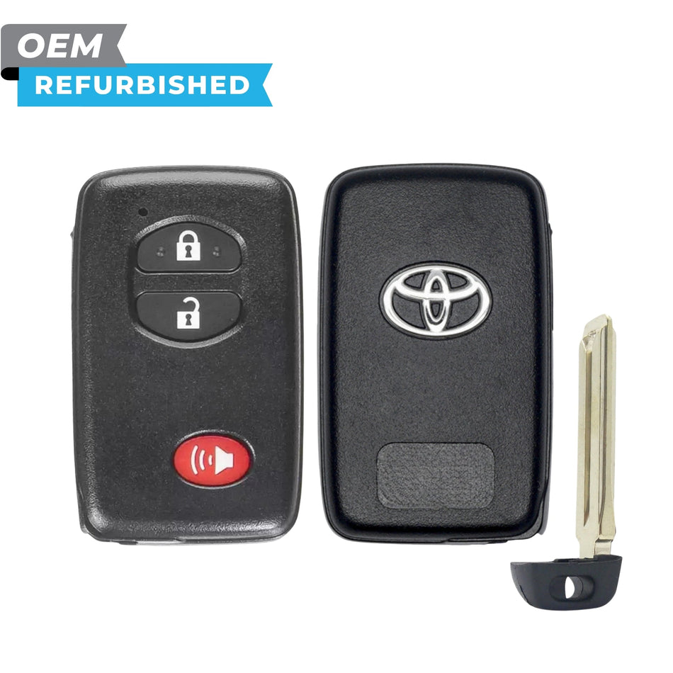 Toyota Refurbished 2011-2012 Prius Smart Key 3B FCCID: HYQ14AAB PN 89904-47430 - Royal Key Supply