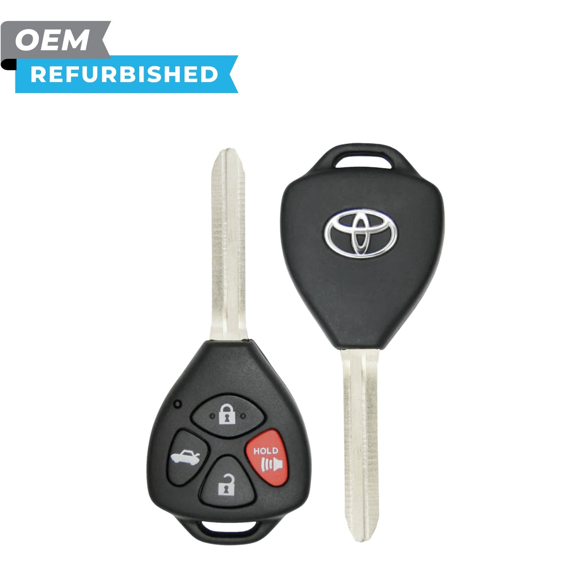 Toyota Refurbished 2011 Camry Remote Head Key 4B Trunk FCCID: HYQ12BBY PN 89070-06650 - Royal Key Supply