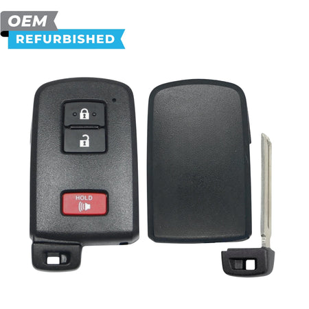 Toyota Refurbished 2012-2019 RAV4 Smart Key 3B FCCID: HYQ14FBA PN 89904-52290, 89904-47520 - Royal Key Supply
