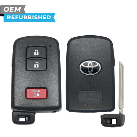 Toyota Refurbished 2012-2019 RAV4 Smart Key 3B FCCID: HYQ14FBA PN 89904-52290, 89904-47520 - Royal Key Supply