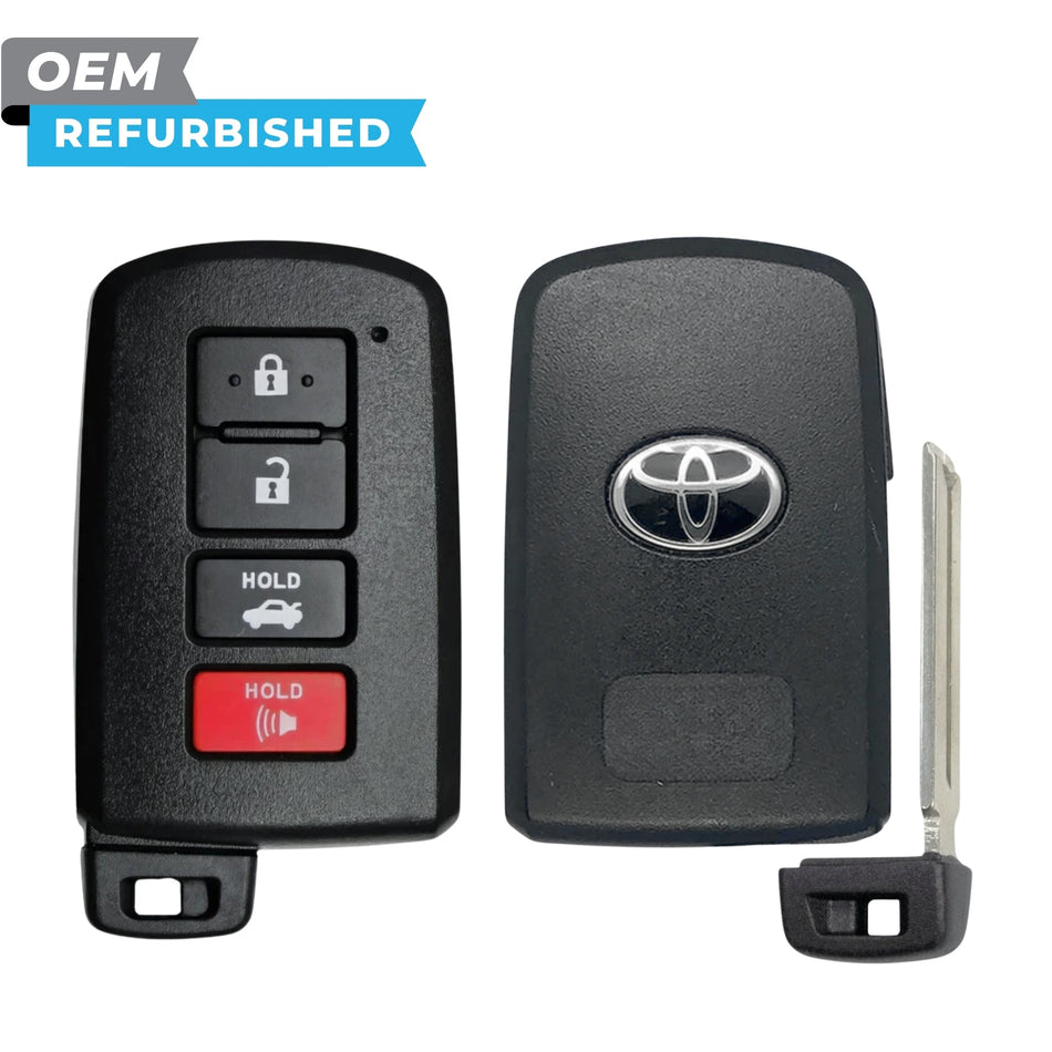 Toyota Refurbished 2012-2020 Avalon, Camry Smart Key 4B Trunk FCCID: HYQ14FBA-0020 PN 89904-06140 - Royal Key Supply
