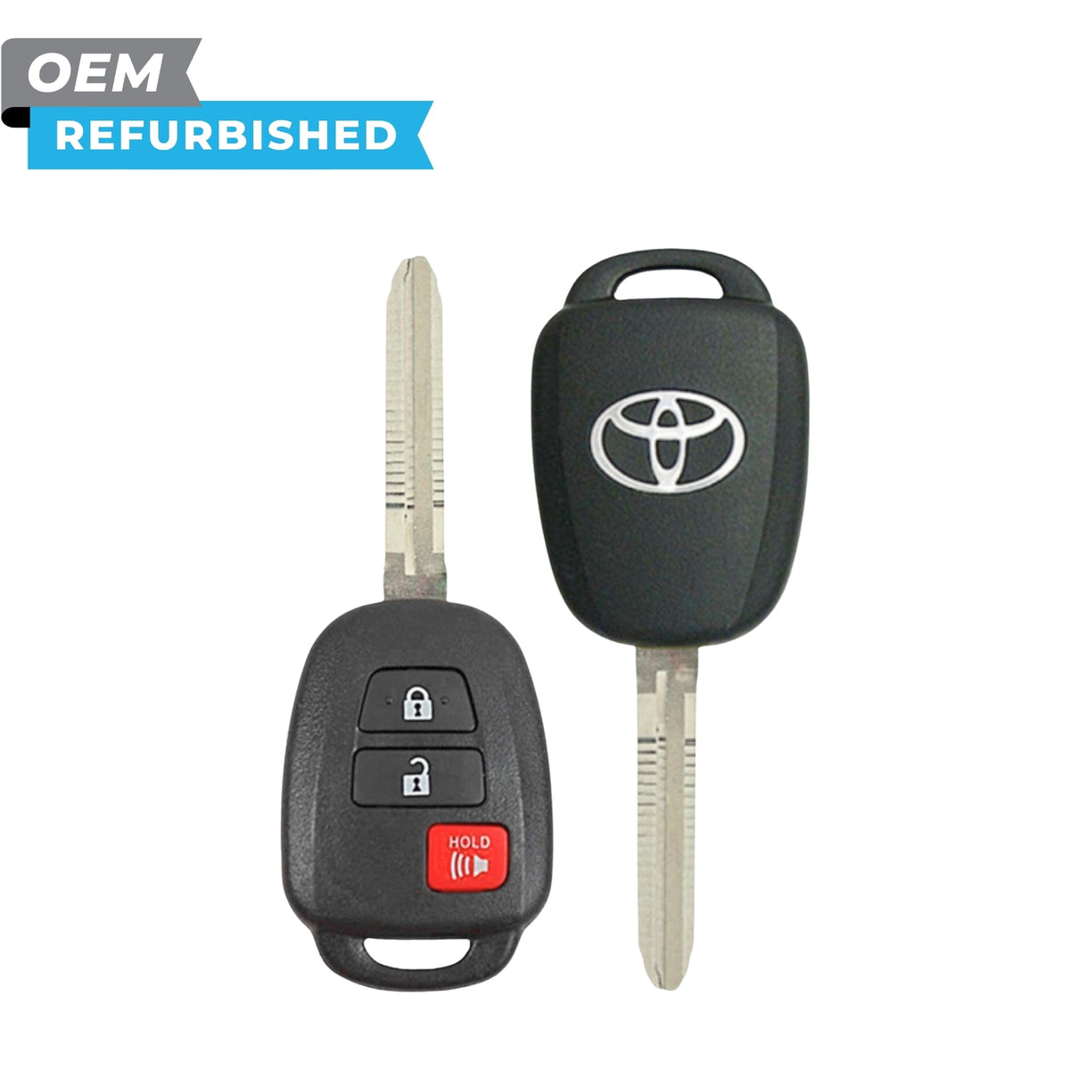 Toyota Refurbished 2013-2020 RAV4 Remote Head Key 3B FCCID: GQ4-52T PN 89070-0C050 - Royal Key Supply