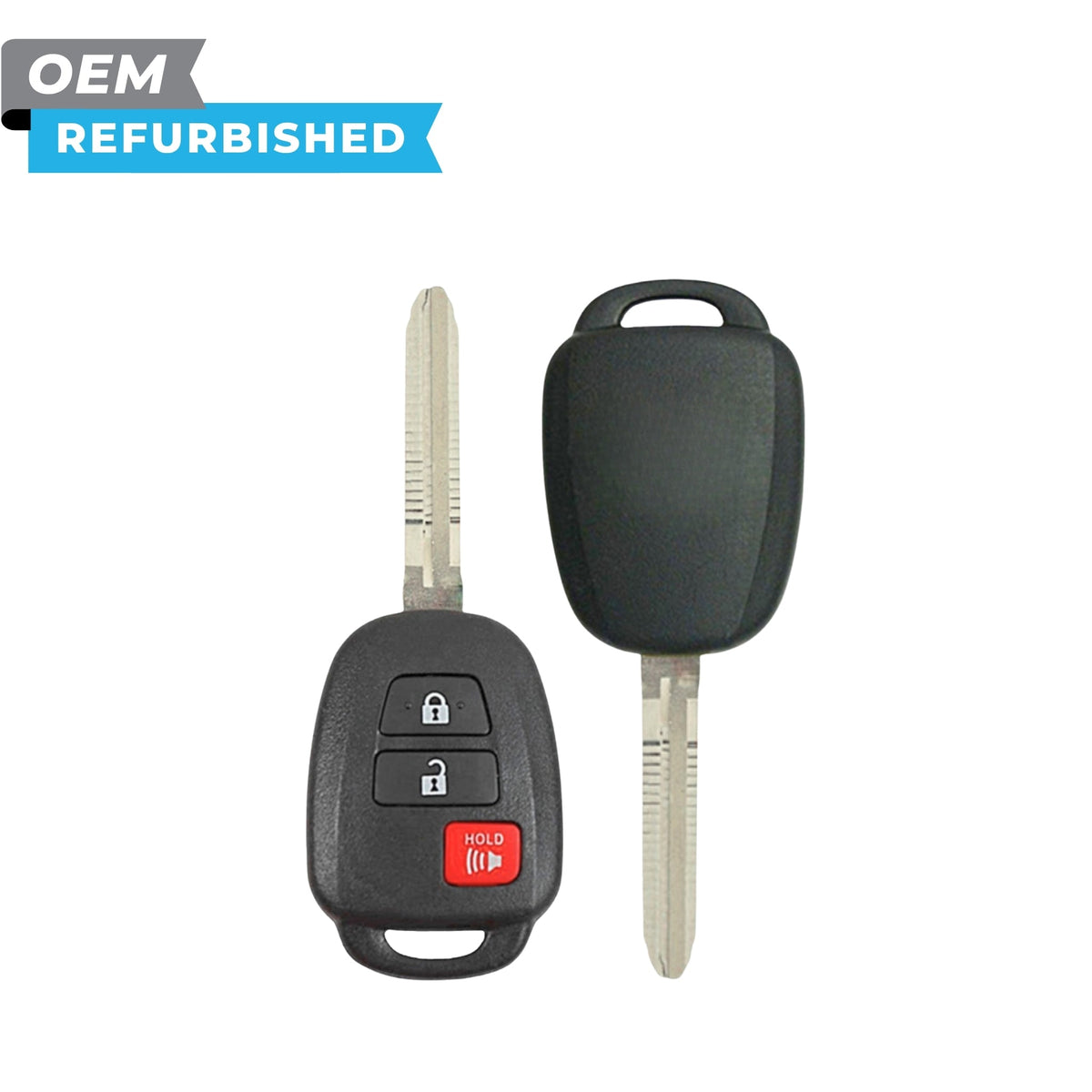 Toyota Refurbished 2013-2023 RAV4 Remote Head Key 3B FCCID: HYQ12BDM PN 89070-42D30 (Japan Production) - Royal Key Supply