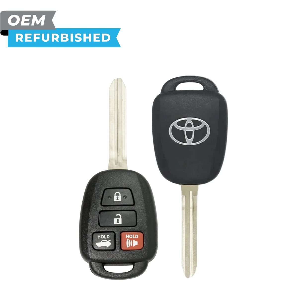 Toyota Refurbished 2014-2018 Camry Remote Head Key 4B Trunk FCCID: HYQ12BDM/BEL PN 89070-06421 - Royal Key Supply