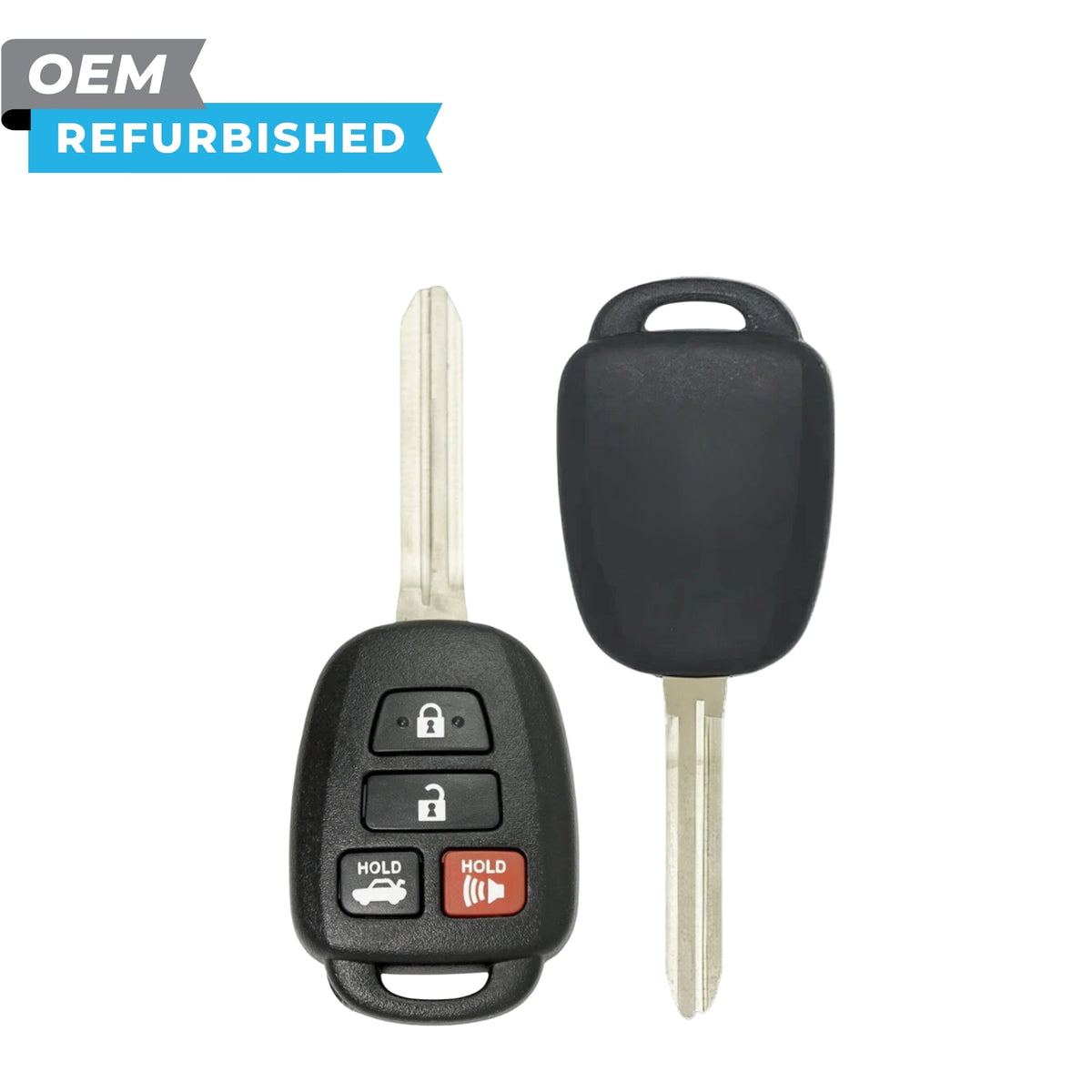 Toyota Refurbished 2014-2018 Camry Remote Head Key 4B Trunk FCCID: HYQ12BDM/BEL PN 89070-06421 - Royal Key Supply