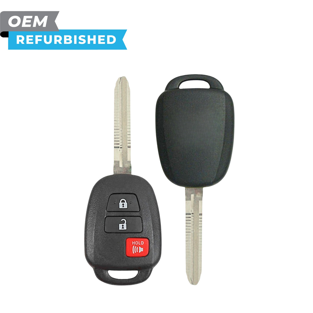 Toyota Refurbished 2015-2026 Tacoma Remote Head Key 3B FCCID: HYQ12BDP PN 89070-04020 - Royal Key Supply