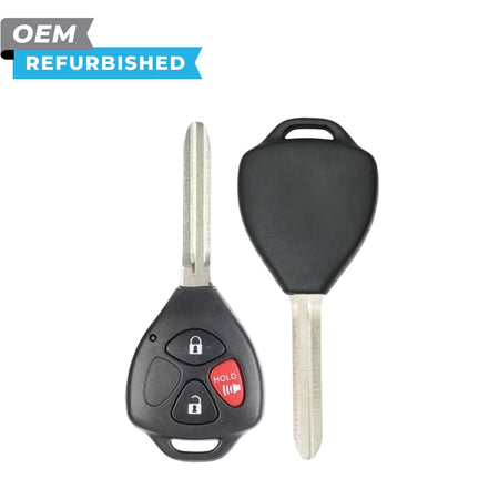Toyota Refurbished 2016-2019 Yaris Remote Head Key 3B FCCID: HYQ12BBY PN 89070-52G50 - Royal Key Supply