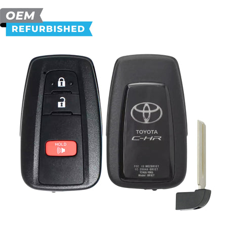 Toyota Refurbished 2018-2021 C-HR Smart Key 3B FCCID: MOZBR1ET PN 89904-F4020 - Royal Key Supply
