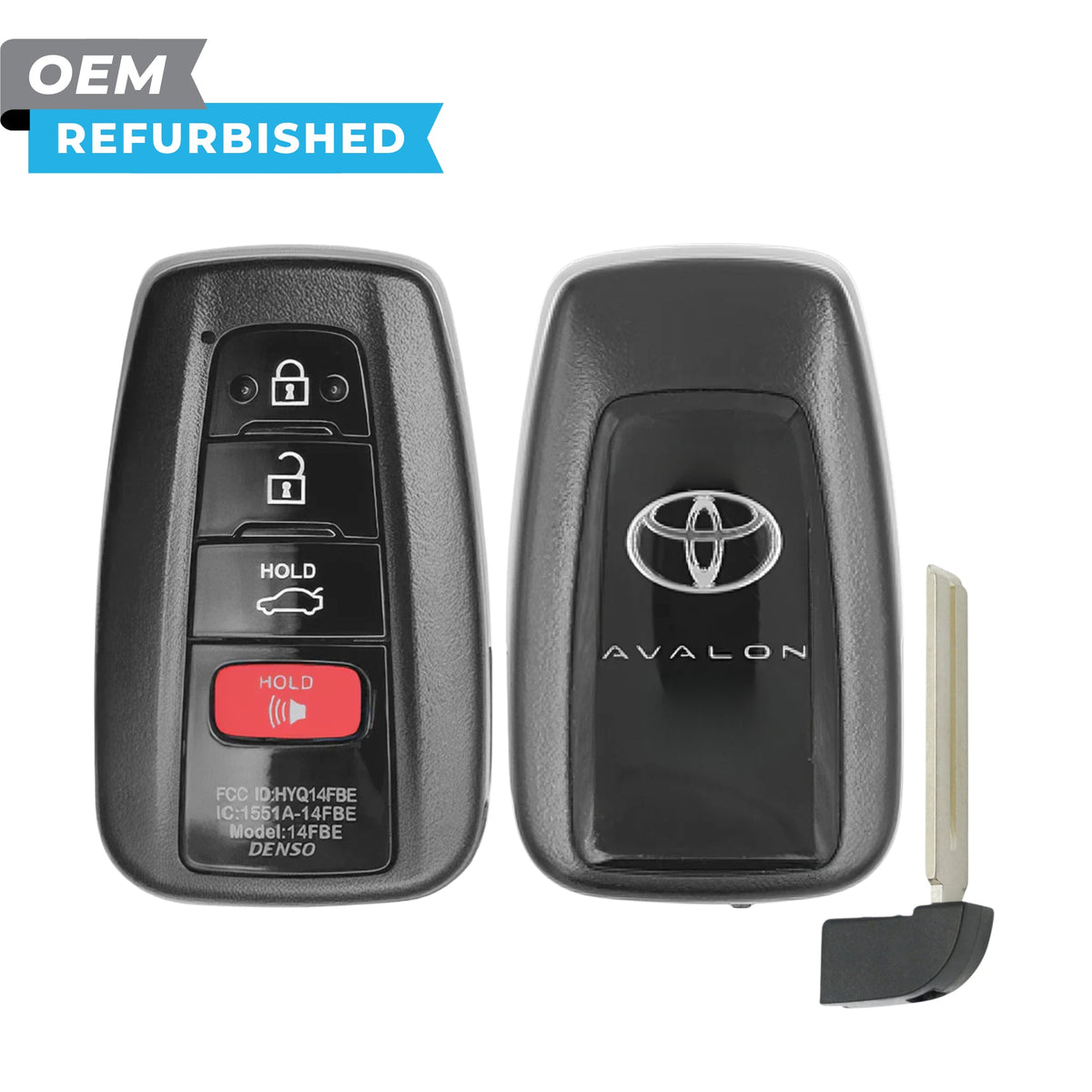 Toyota Refurbished 2019 Avalon Smart Key 4B Trunk FCCID: HYQ14FBE PN 8990H-07010 - Royal Key Supply