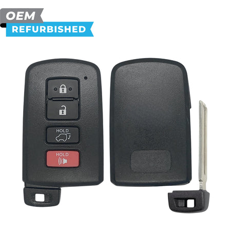 Toyota Refurbished 2021-2022 Sequoia, Smart Key 4B Hatch FCCID: HYQ14FBB-0010 PN 89904-0C040 - Royal Key Supply