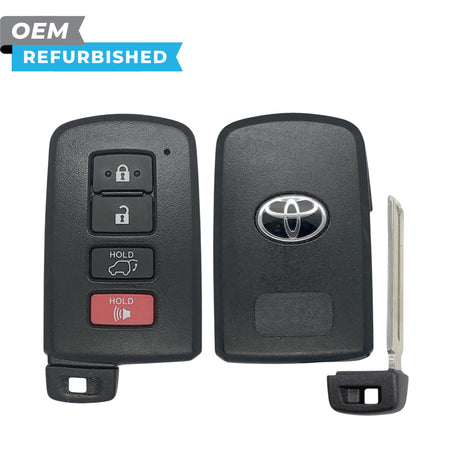 Toyota Refurbished 2021-2022 Sequoia, Smart Key 4B Hatch FCCID: HYQ14FBB-0010 PN 89904-0C040 - Royal Key Supply