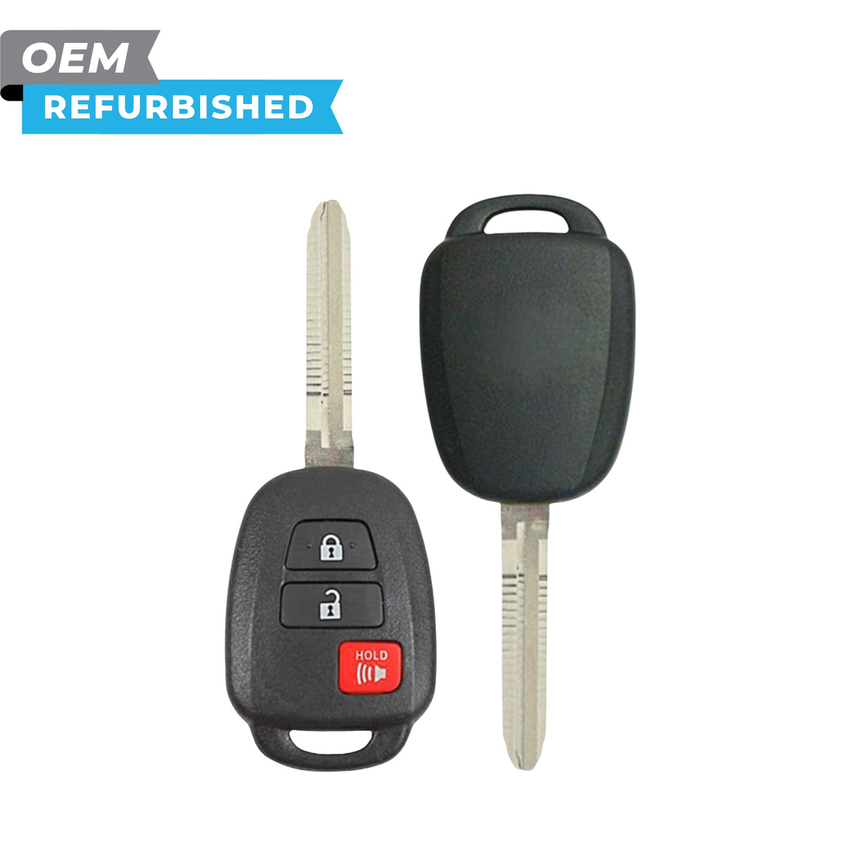 Toyota Refurbished 2021-2022 Tacoma, Remote Head Key 3B FCCID: HYQ12BGG PN 89070-04060 - Royal Key Supply