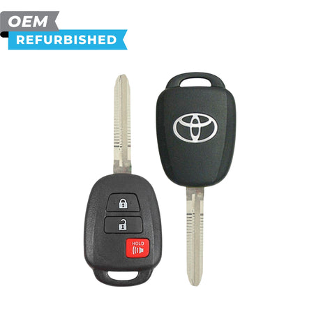 Toyota Refurbished 2021-2022 Tacoma, Remote Head Key 3B FCCID: HYQ12BGG PN 89070-04060 - Royal Key Supply