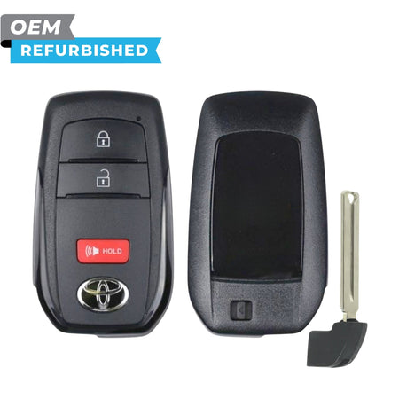 Toyota Refurbished 2024-2025 Corolla GR Smart Key 3B FCCID: HYQ14FBW PN 8990H-12460 - Royal Key Supply