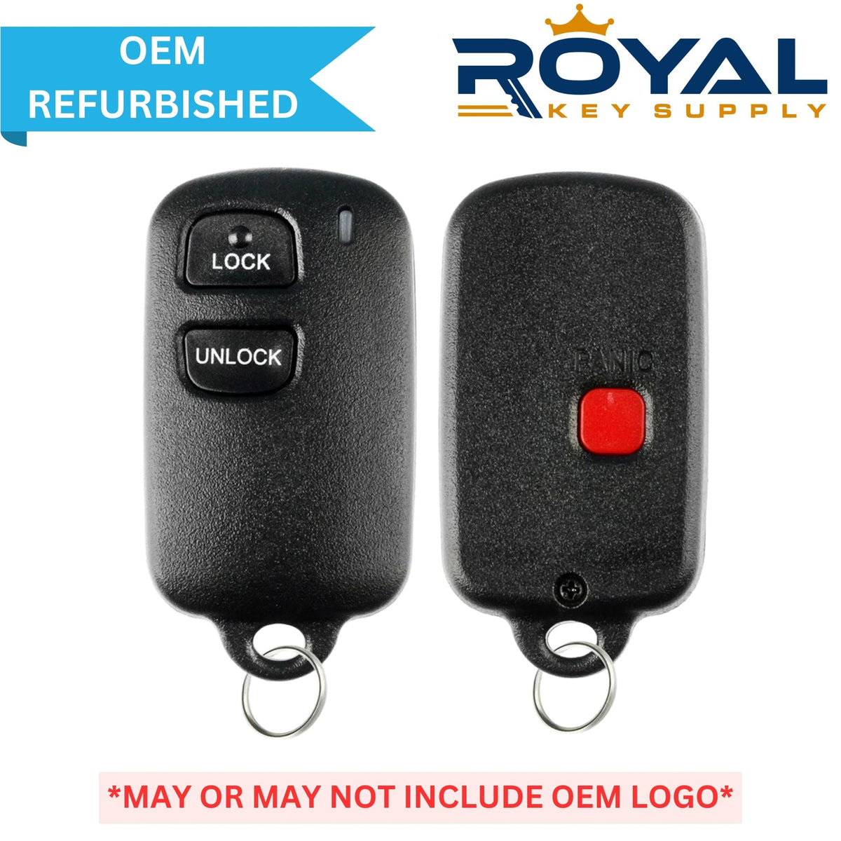 Toyota Refurbished OEM 2003 - 2006 Tacoma Keyless Entry Remote 3 Button FCCID: ELVATDD PN# 39742 - 0C010 - Royal Key Supply