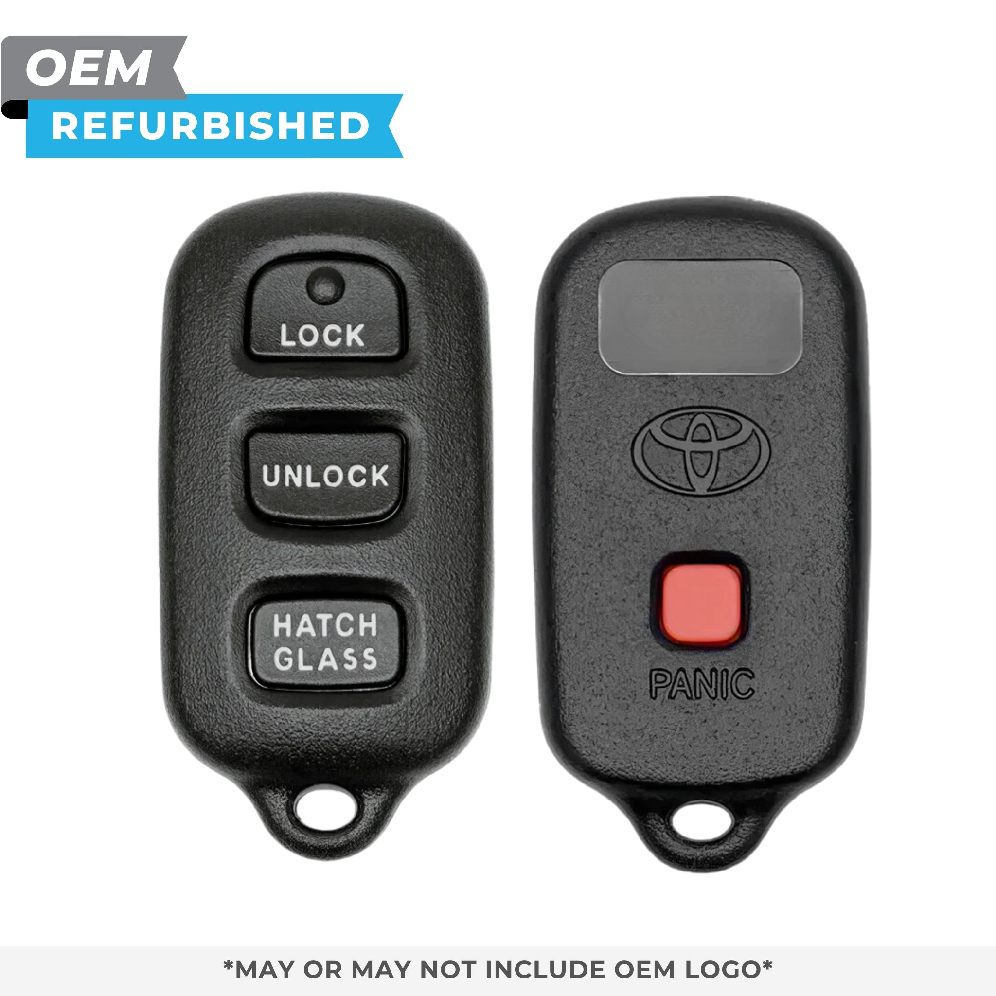 Toyota Refurbished OEM 2003 - 2008 Matrix 4 Button Keyless Entry Remote W/ Hatch FCCID: GQ43VT14T PN 88LP0065 - Royal Key Supply