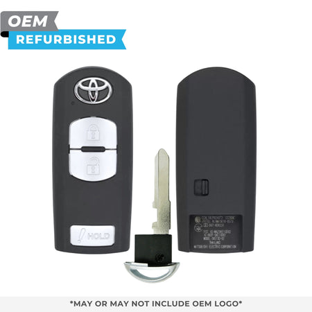 Toyota Refurbished OEM 2017 - 2020 Yaris IA Smart Key 3B FCCID: WAZSKE13D02 PN 89904 - WB004 - Royal Key Supply