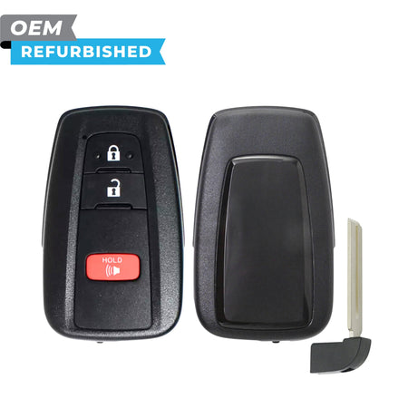 Toyota Refurbished OEM 2019-2022 Corolla Smart Key 3B FCCID: HYQ14FBN PN 8990H-12180 - Royal Key Supply