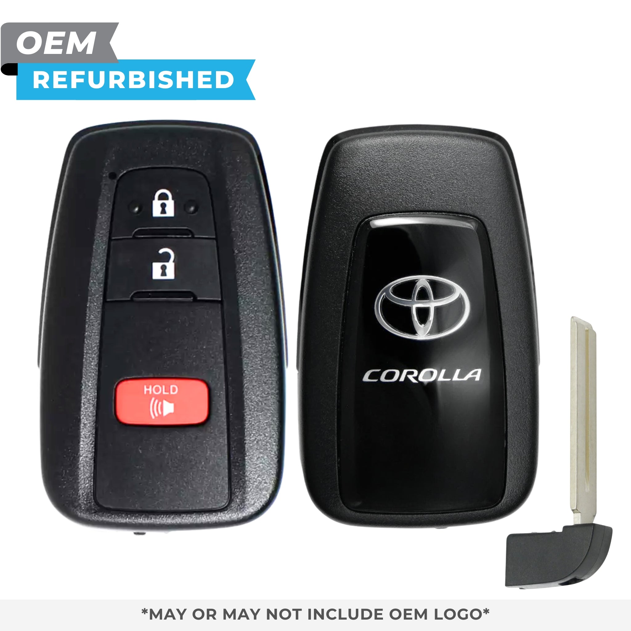 Toyota Refurbished OEM 2019 - 2022 Corolla Smart Key 3B FCCID: HYQ14FBN PN 8990H - 12180 - Royal Key Supply