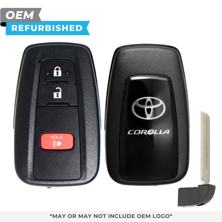 Toyota Refurbished OEM 2019 - 2022 Corolla Smart Key 3B FCCID: HYQ14FBN PN 8990H - 12180 - Royal Key Supply