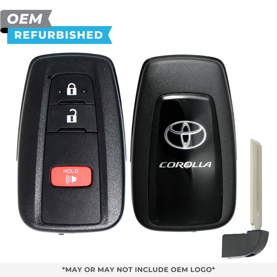 Toyota Refurbished OEM 2019 - 2022 Corolla Smart Key 3B FCCID: HYQ14FBN PN 8990H - 12180 - Royal Key Supply