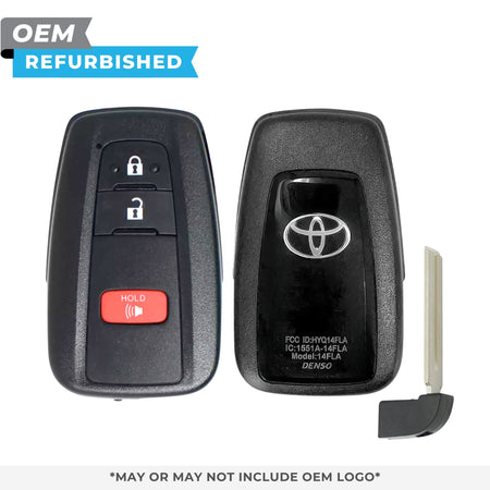 Toyota Refurbished OEM 2021 - 2024 4Runner, Smart Key 3B FCCID: HYQ14FLA PN 8990H - 35010 - Royal Key Supply