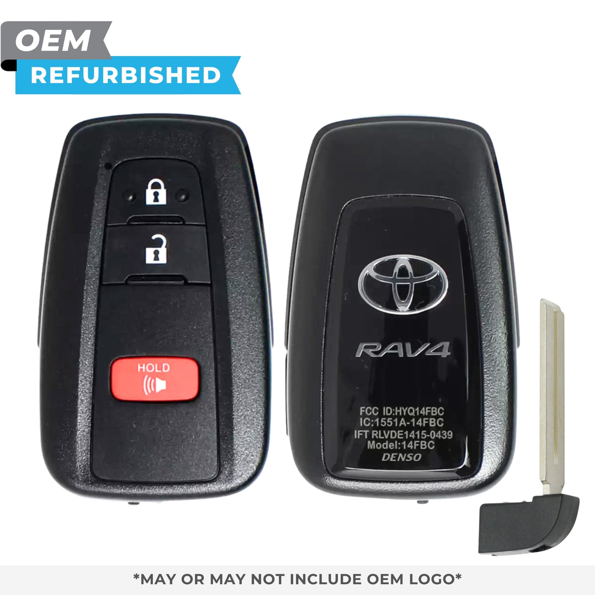 Toyota Refurbished OEM 2022 - 2024 RAV4 Smart Key 3B FCCID: HYQ14FBC - 0351 PN 8990H - 0R010 - Royal Key Supply