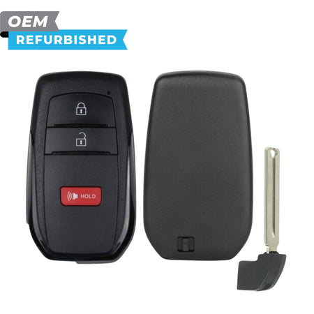 Toyota Refurbished OEM 2022-2026 Corolla, Smart Key 3B FCCID: HYQ14FBW PN 8990H-0A010 - Royal Key Supply