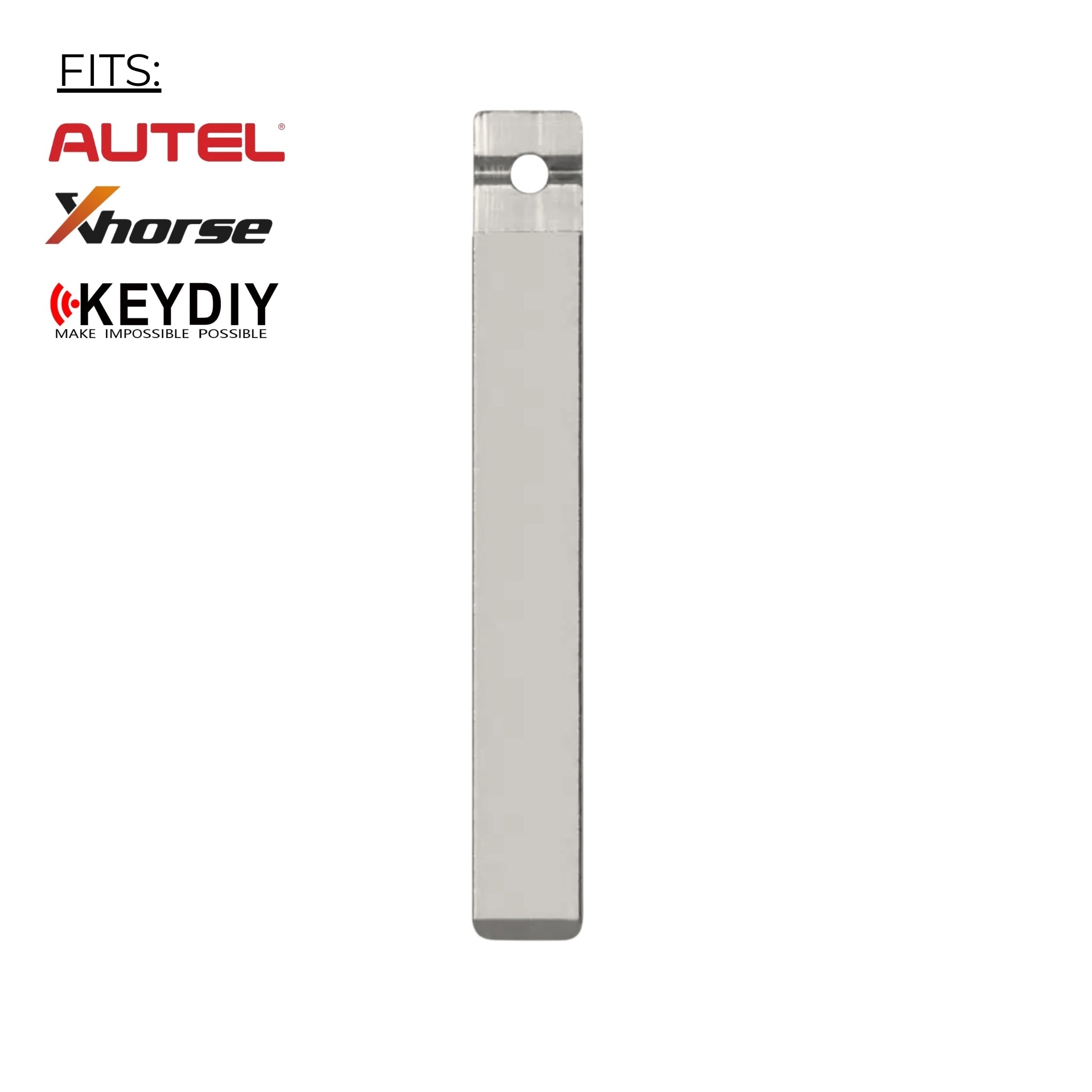 Universal Smart Key Blade for Autel iKey (HU100) - Royal Key Supply