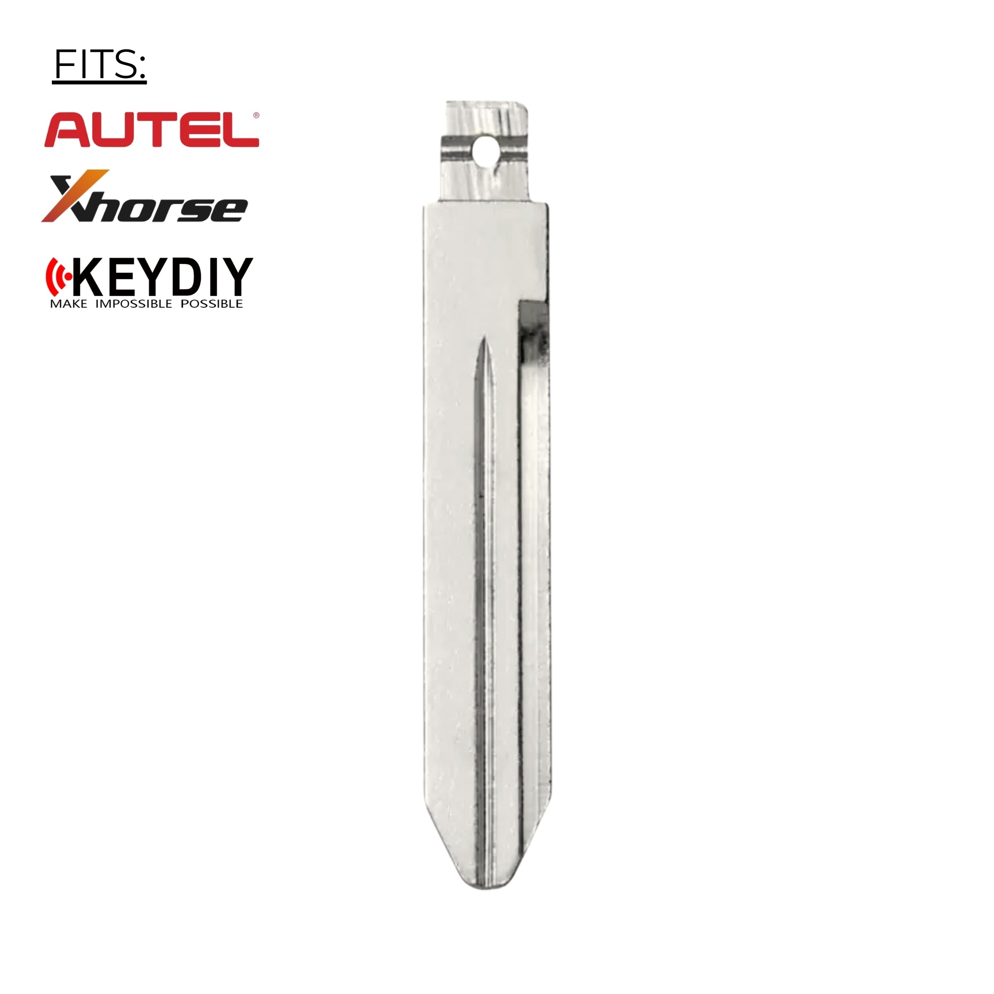 Universal Smart Key Blade for Autel iKey (Y160/Y157/Y159) - Royal Key Supply