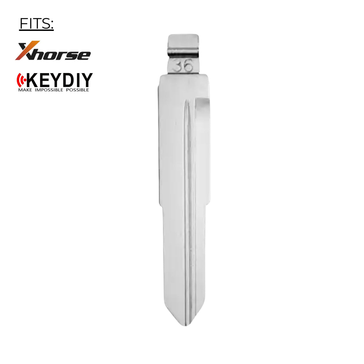 Universal Smart Key Blade for Xhorse/KeyDiy (HY16) - Royal Key Supply