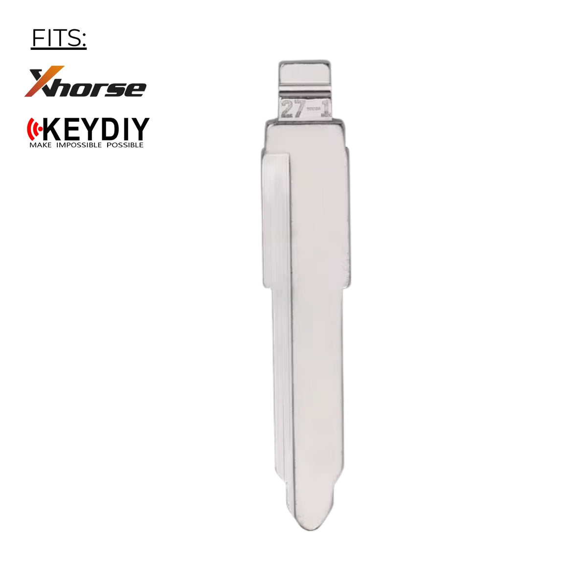 Universal Smart Key Blade for Xhorse/KeyDiy (MAZ24R) - Royal Key Supply