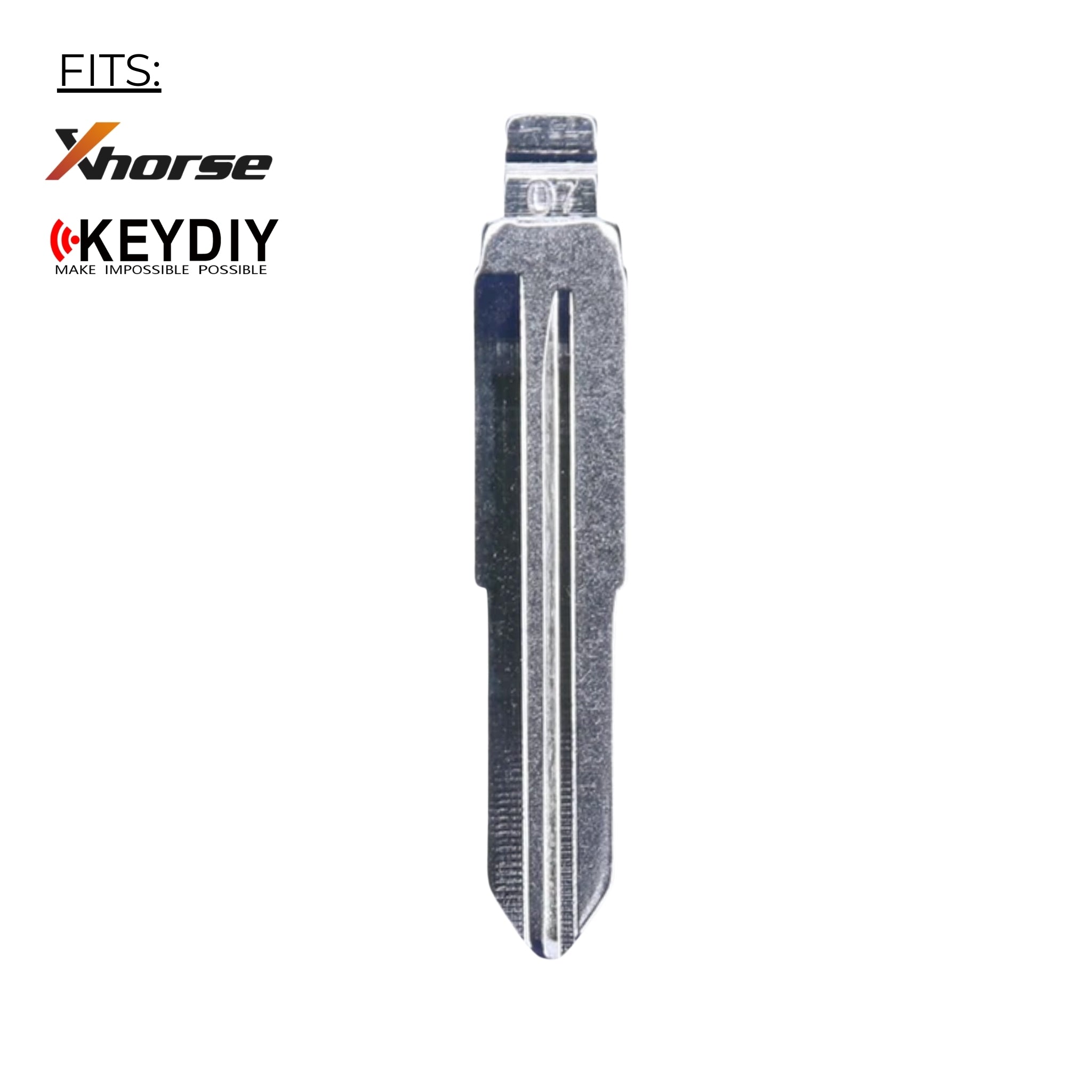Universal Smart Key Blade for Xhorse/KeyDiy (MIT11) - Royal Key Supply