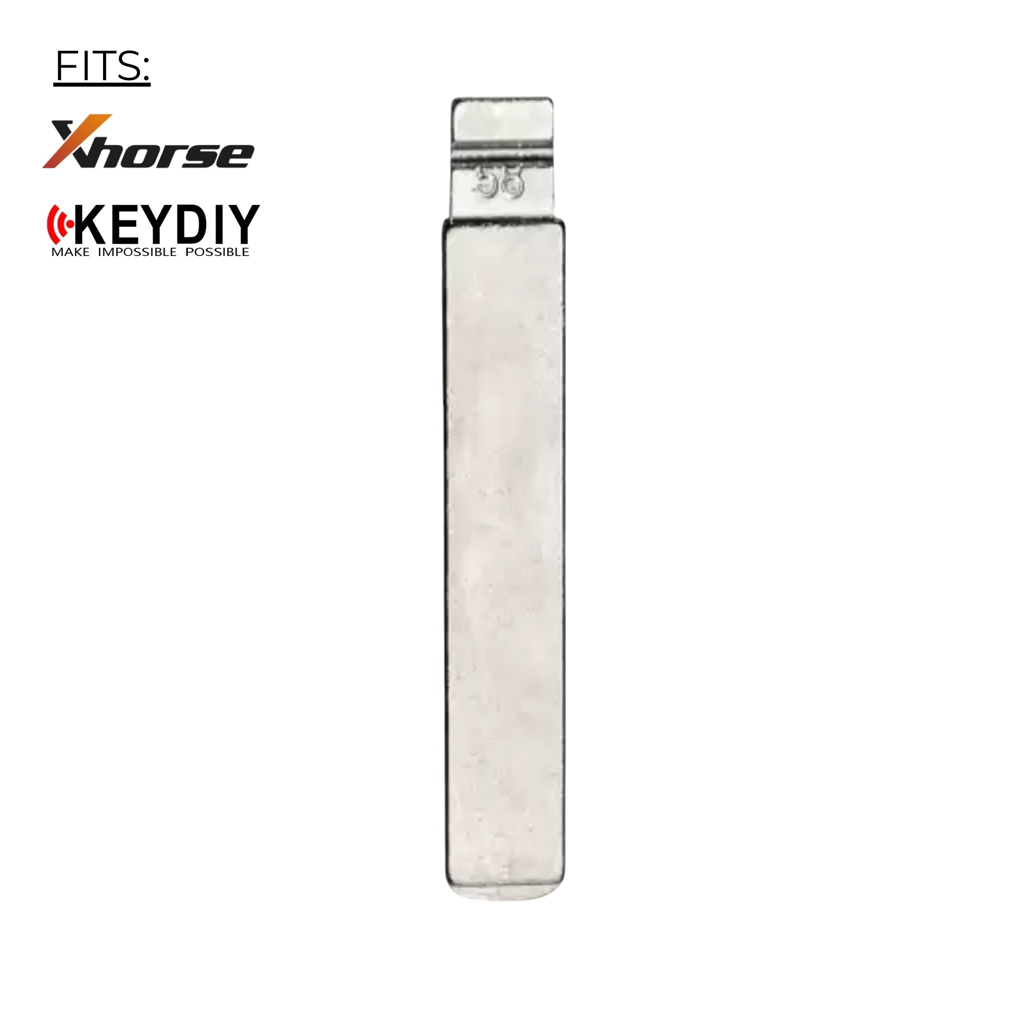 Universal Smart Key Blade for Xhorse/KeyDiy (VA2) - Royal Key Supply