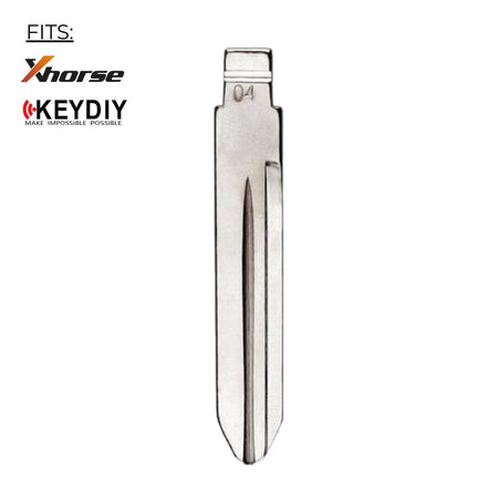 Universal Smart Key Blade for Xhorse/KeyDiy (Y160) - Royal Key Supply