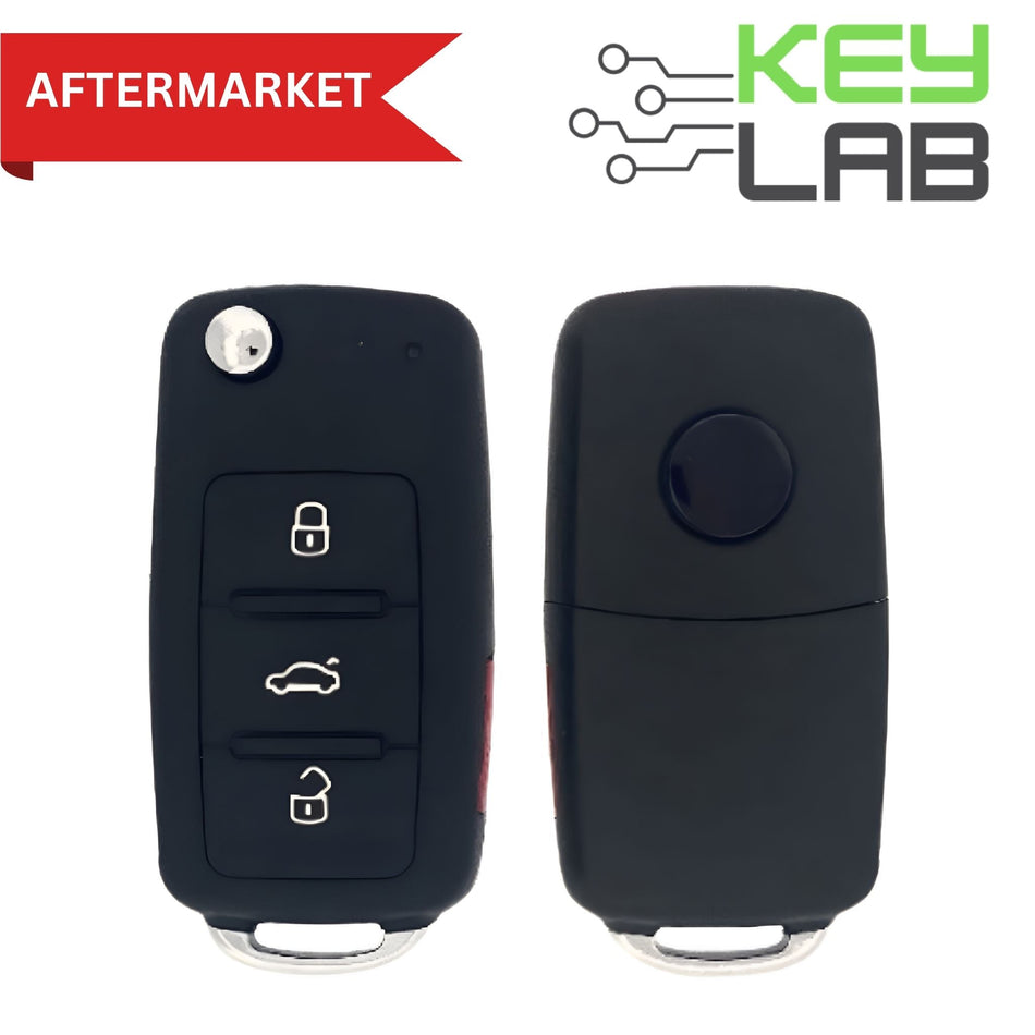 Volkswagen Aftermarket 2012 - 2018 Jetta, Passat, Tiguan 4B Remote Flip Key (PROX) FCCID: NBGFS93N PN# 5K0 - 837 - 202 - BJ - Royal Key Supply