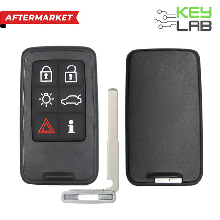 Volvo Aftermarket 2007 - 2016 S60/S80, Smart Key 6B Lights/Trunk FCCID: KR55WK49266 PN 31419131 - Royal Key Supply