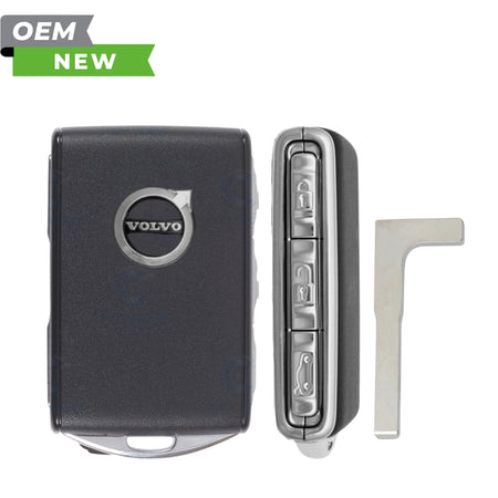 Volvo New OEM 2016 - 2025 S90, V90 Smart Key (Chrome) 4B Trunk FCCID: YG0HUF8423 PN 31652604 - Royal Key Supply