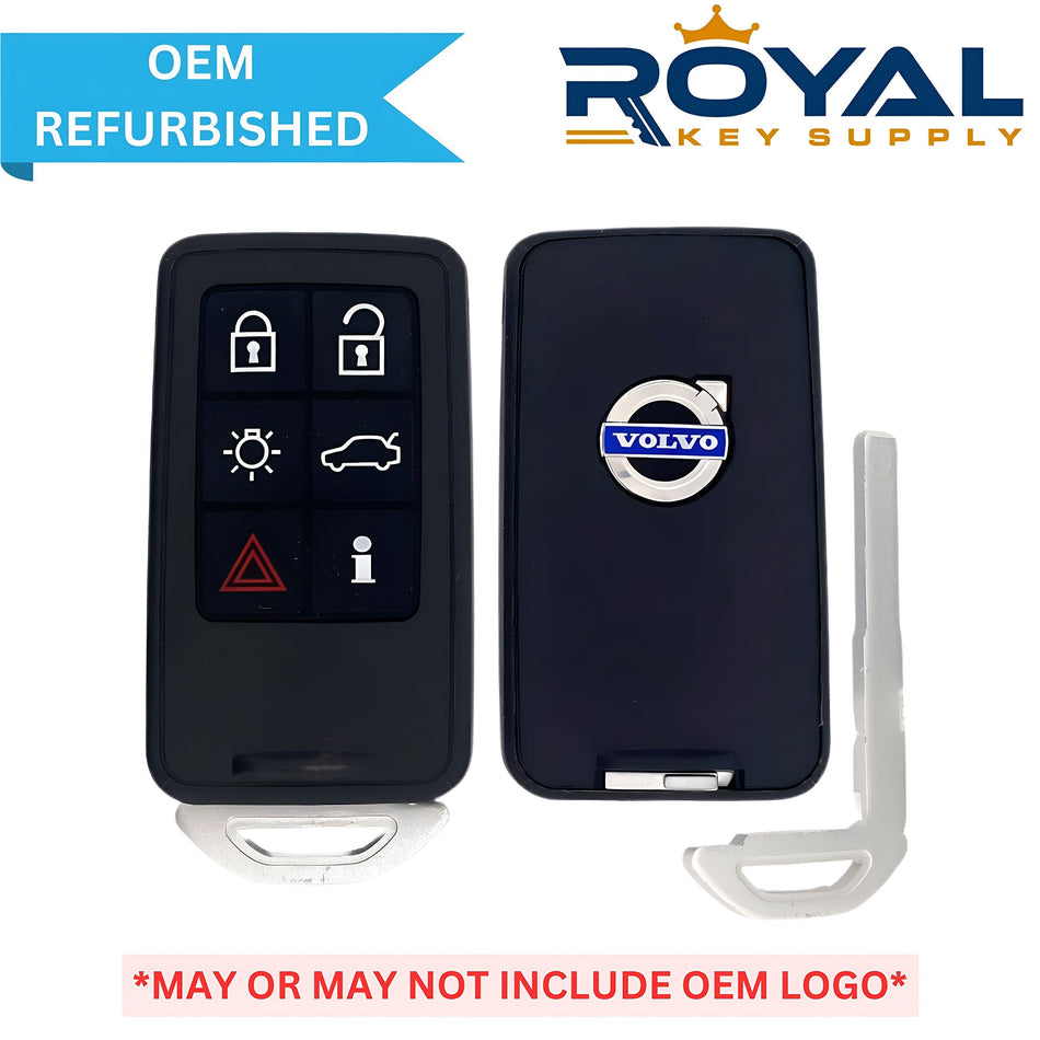 Volvo Refurbished 2007 - 2016 S60/S80, Smart Key 6B Lights/Trunk FCCID: KR55WK49266 PN# 31419131 - Royal Key Supply