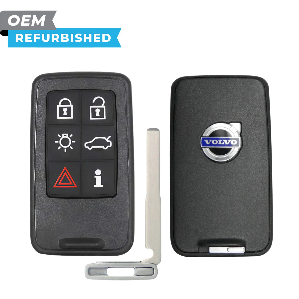 Volvo Refurbished 2007-2016 S60/S80, Smart Key 6B Lights/Trunk FCCID: KR55WK49266 PN 31419131 - Royal Key Supply