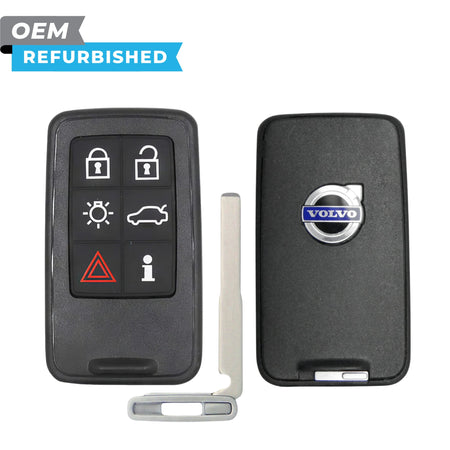 Volvo Refurbished 2007-2016 S60/S80, Smart Key 6B Lights/Trunk FCCID: KR55WK49266 PN 31419131 - Royal Key Supply