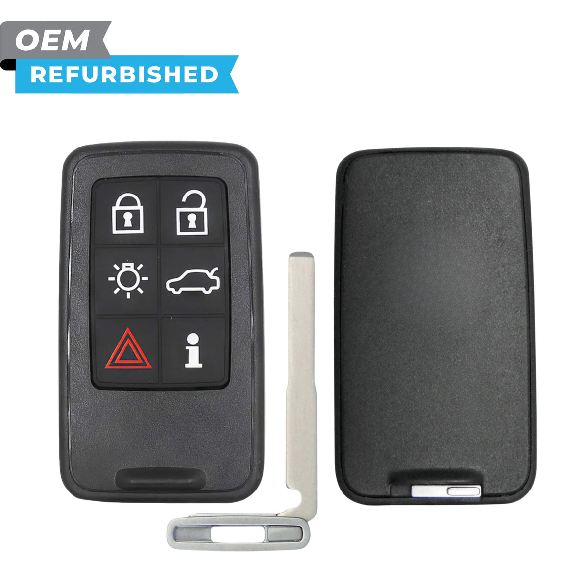 Volvo Refurbished 2007-2016 S60/S80, Smart Key 6B Lights/Trunk FCCID: KR55WK49266 PN 31419131 - Royal Key Supply
