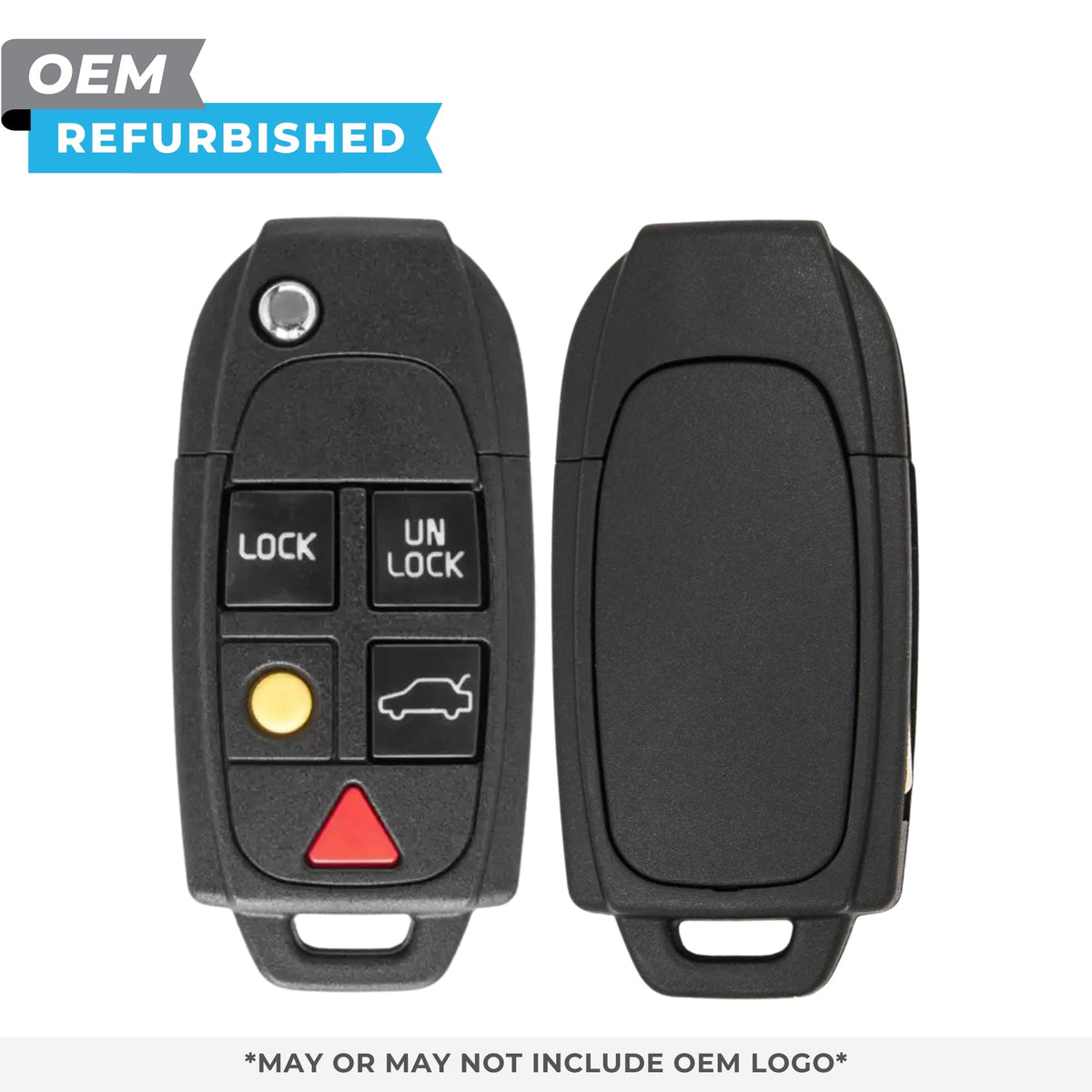 Volvo Refurbished OEM 2004 - 2015 S80, XC90 Flip Key 5B Trunk/Lights FCCID: LQNP2T - APU PN 8626556 - Royal Key Supply
