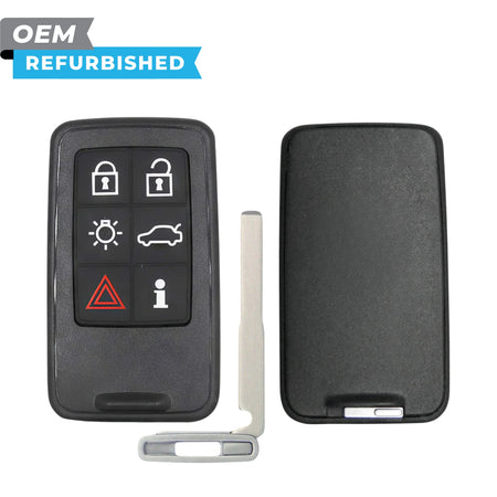 Volvo Refurbished OEM 2007-2018 S60, S80 Smart Key 6B Trunk/Lights/PCC (434 MHz) Keyless Go FCCID: KR55WK49266 PN 30659498 - Royal Key Supply