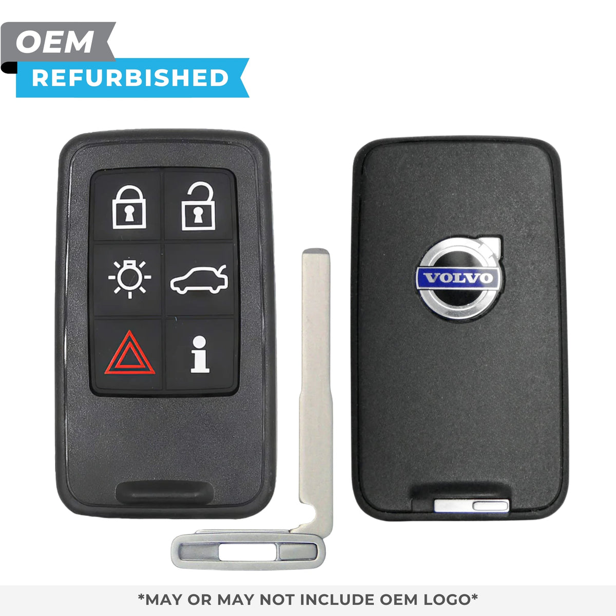 Volvo Refurbished OEM 2007 - 2018 S60, S80 Smart Key 6B Trunk/Lights/PCC (434 MHz) Keyless Go FCCID: KR55WK49266 PN 30659498 - Royal Key Supply
