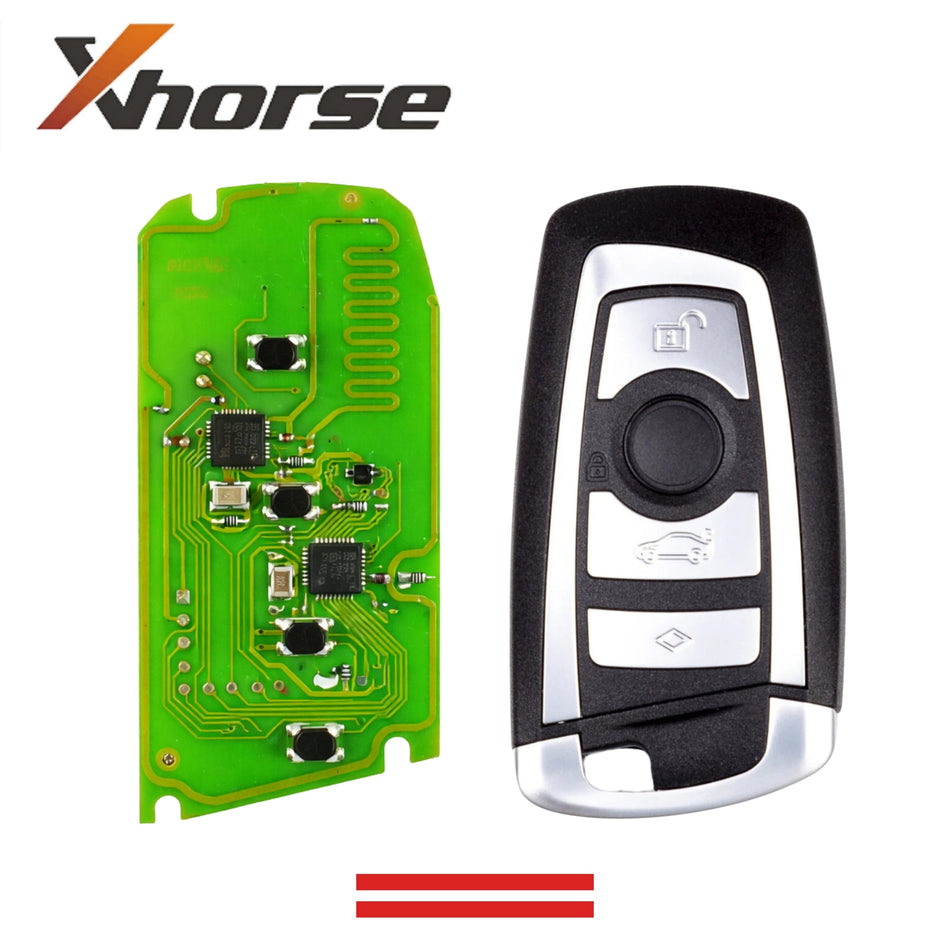 Xhorse - BMW Smart Key 4B Bread Style Chasis XM38 (XSBMB1EN) - Royal Key Supply
