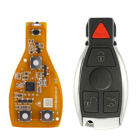 Xhorse - Mercedes Fobik Key 4B Trunk (XNBZT1GL) For VVDI BE Key PCB Board - Royal Key Supply