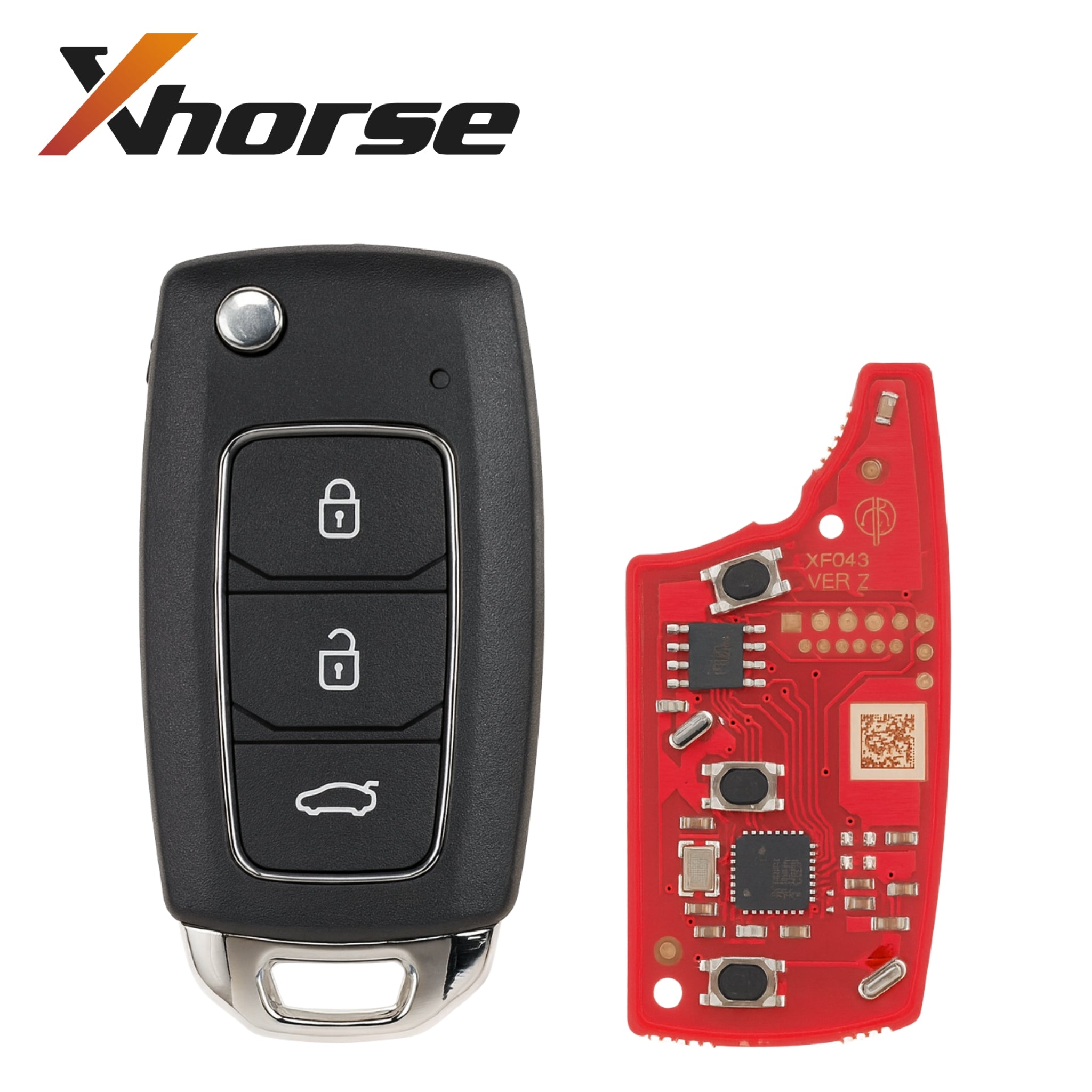 Xhorse - Second Generation Universal Wired Remote Key 3 Buttons For Hyundai - Royal Key Supply