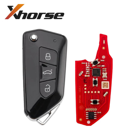 Xhorse - Second Generation Universal Wired Remote key 3 buttons for VW - Royal Key Supply