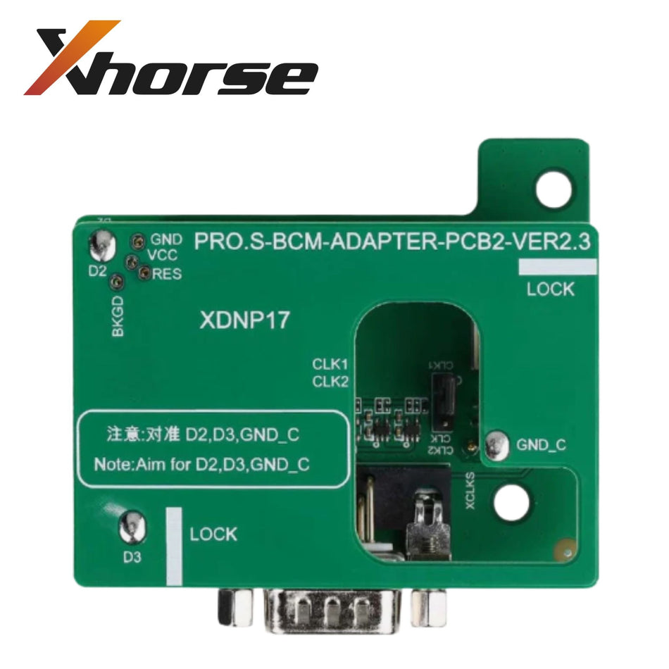 Xhorse - Solder - Free Porsche BCM Adapter for VVDI Mini PROG, Key Tool Plus (XDNP17GL) - Royal Key Supply